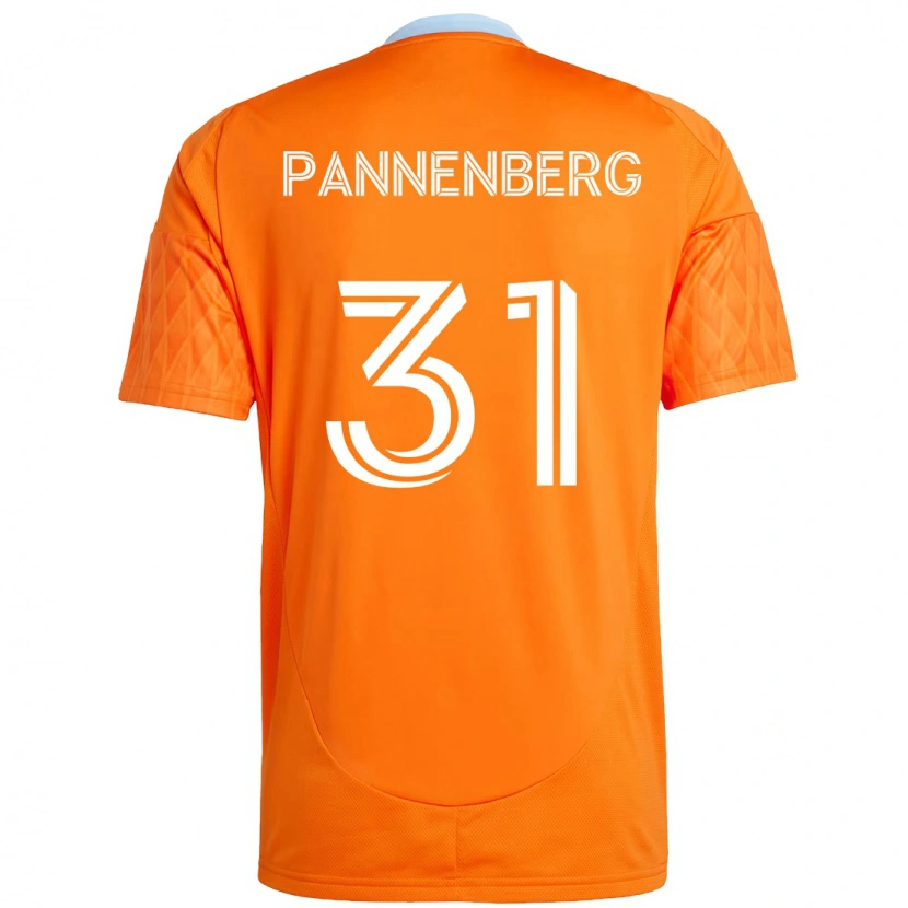 Danxen Kid Andrew Pannenberg #31 Orange White Home Jersey 2025/26 T-Shirt