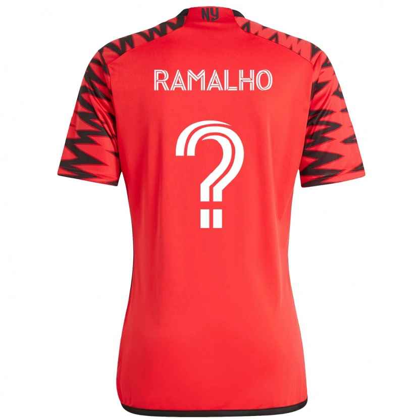 Danxen Kid Caio Ramalho #0 Red Black Home Jersey 2025/26 T-Shirt