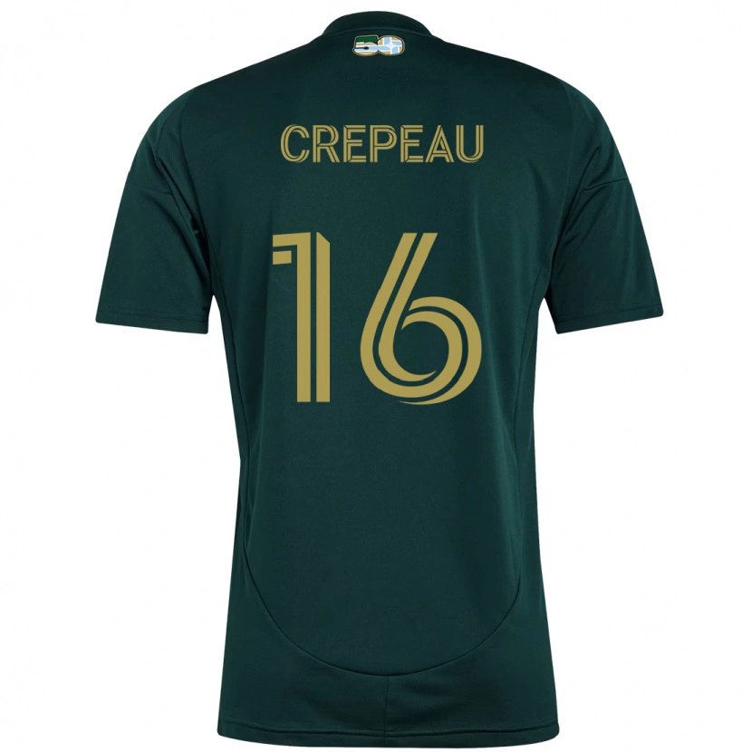 Danxen Kid Maxime Crépeau #16 Black Brown Home Jersey 2025/26 T-Shirt