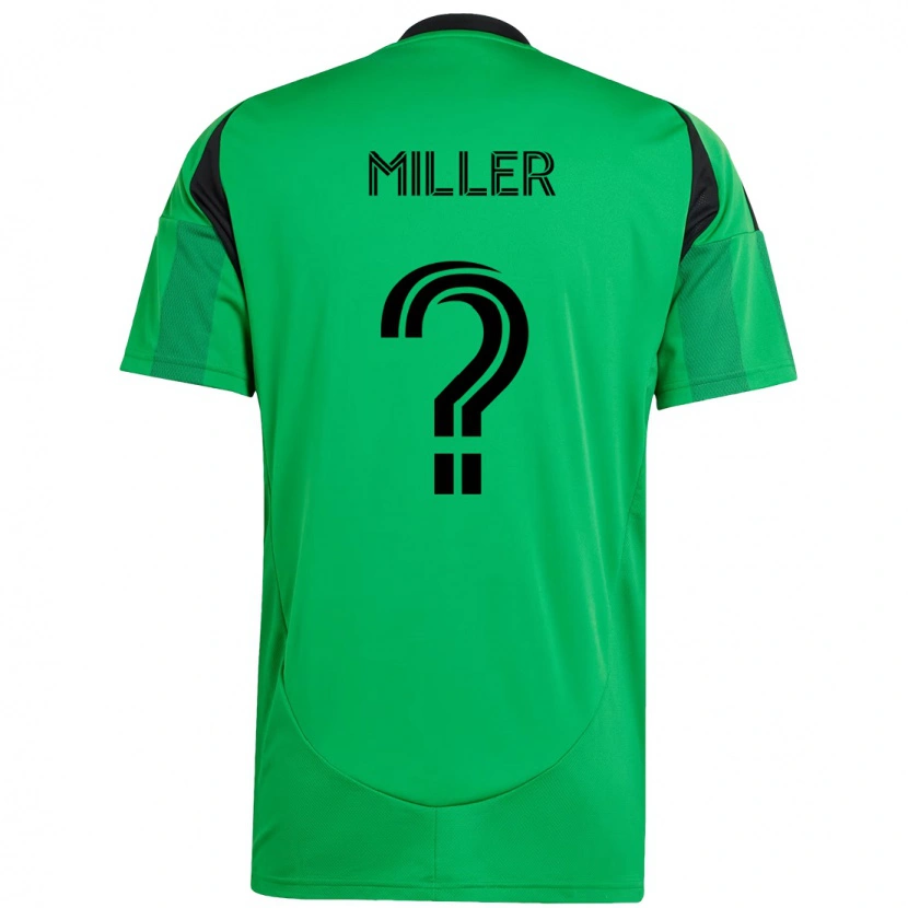 Danxen Kid Mason Miller #0 Green Black Home Jersey 2025/26 T-Shirt