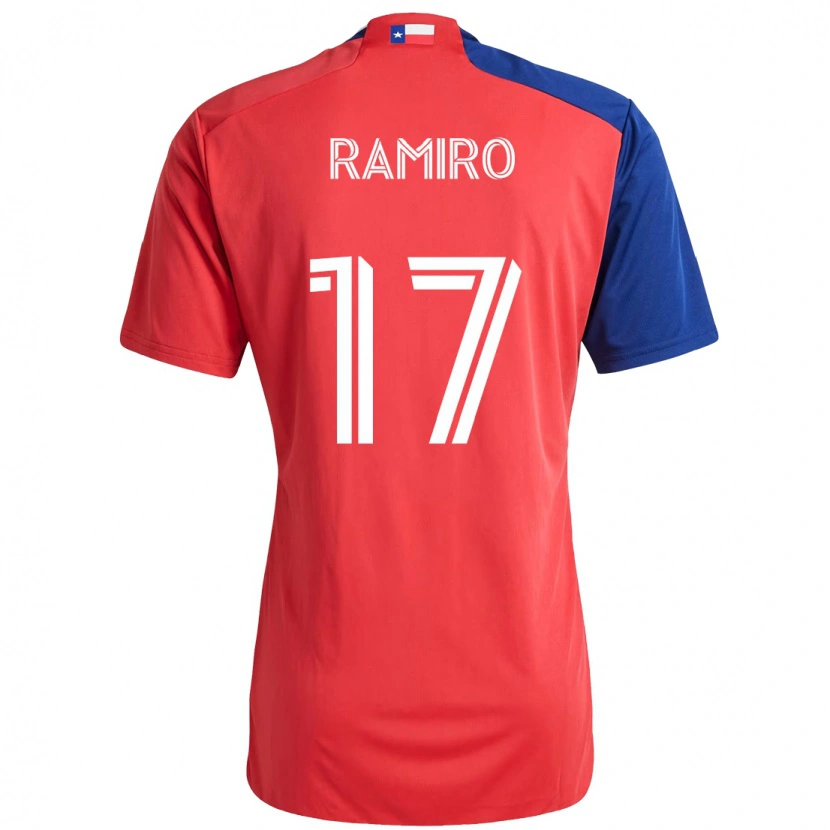 Danxen Kid Ramiro #17 Red Navy Blue Home Jersey 2025/26 T-Shirt