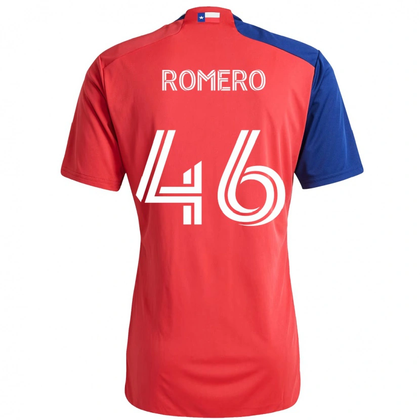 Danxen Kid Isaac Romero #46 Red Navy Blue Home Jersey 2025/26 T-Shirt