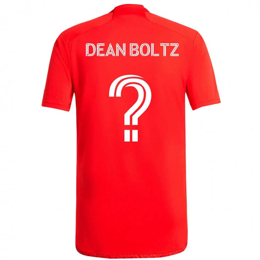 Danxen Kid Dean Boltz #0 Red White Home Jersey 2025/26 T-Shirt