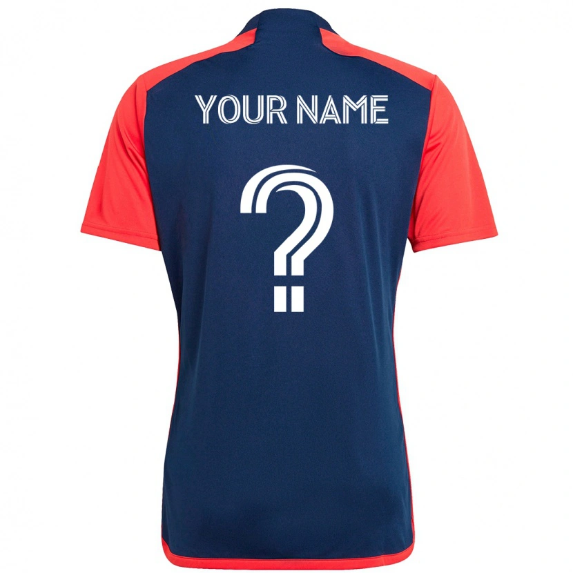 Danxen Kid Your Name #0 Blue Red Home Jersey 2025/26 T-Shirt