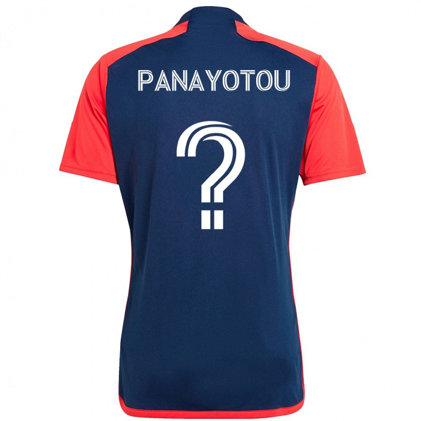 Danxen Kid Jack Panayotou #0 Blue Red Home Jersey 2025/26 T-Shirt