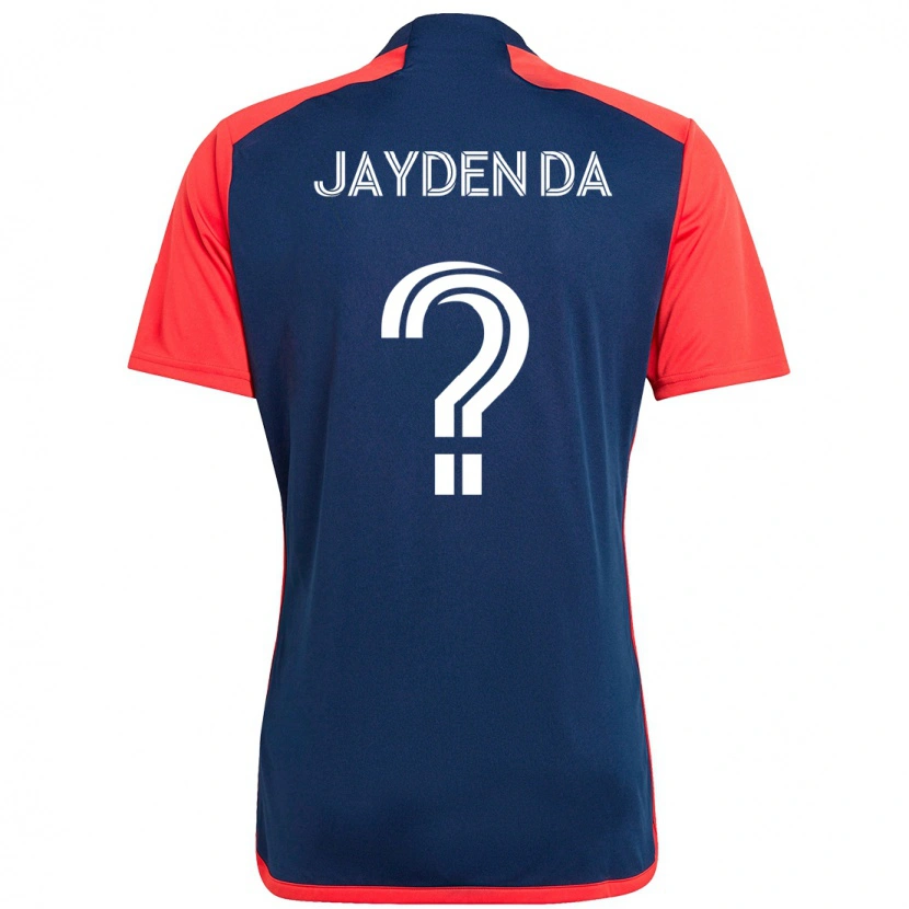 Danxen Kid Jayden Da #0 Blue Red Home Jersey 2025/26 T-Shirt