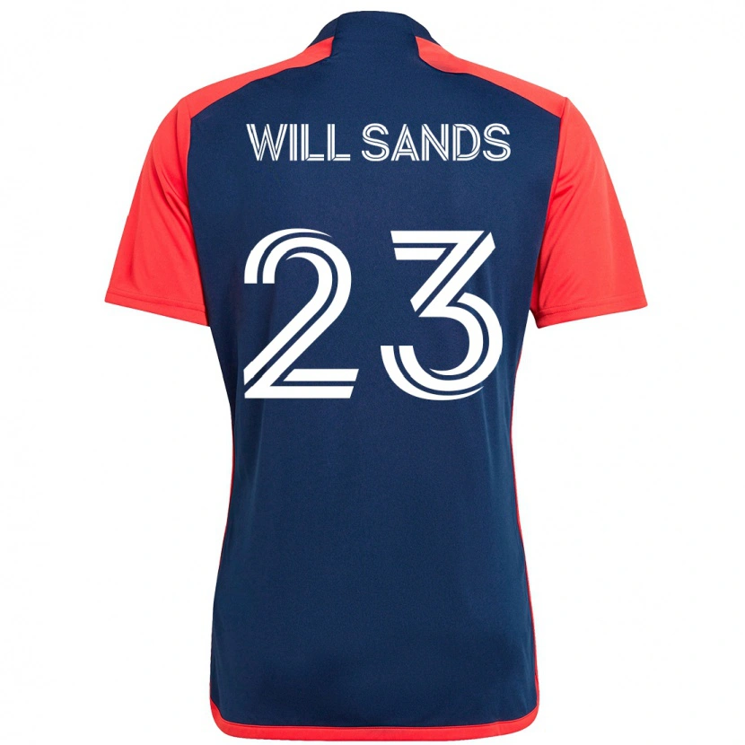 Danxen Kid Will Sands #23 Blue Red Home Jersey 2025/26 T-Shirt