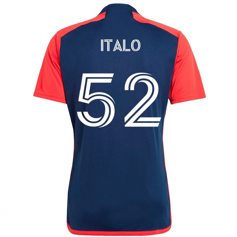 Danxen Kid Ítalo #52 Blue Red Home Jersey 2025/26 T-Shirt