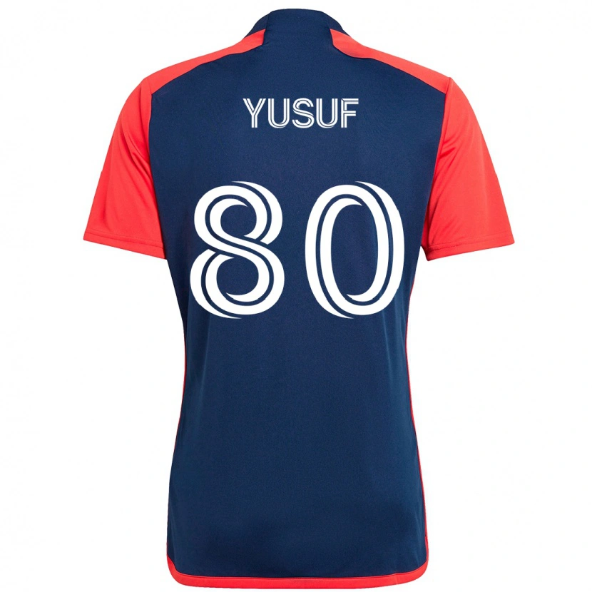 Danxen Kid Alhassan Yusuf #80 Blue Red Home Jersey 2025/26 T-Shirt