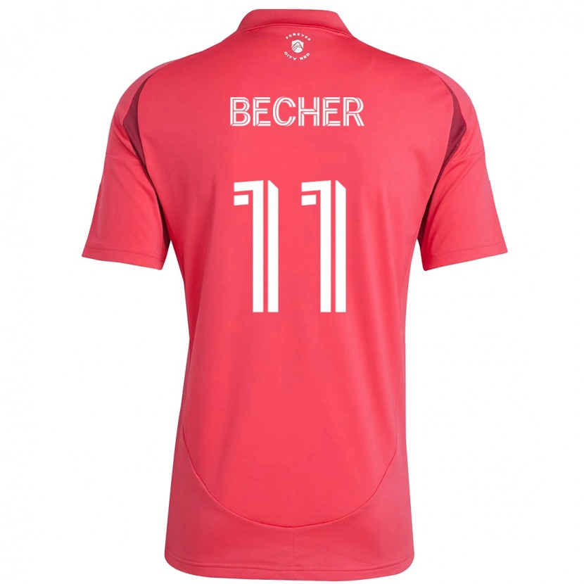 Danxen Kid Simon Becher #11 Magenta White Home Jersey 2025/26 T-Shirt