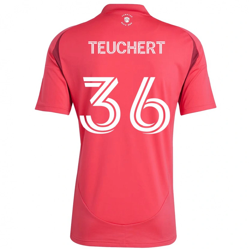 Danxen Kid Cedric Teuchert #36 Magenta White Home Jersey 2025/26 T-Shirt