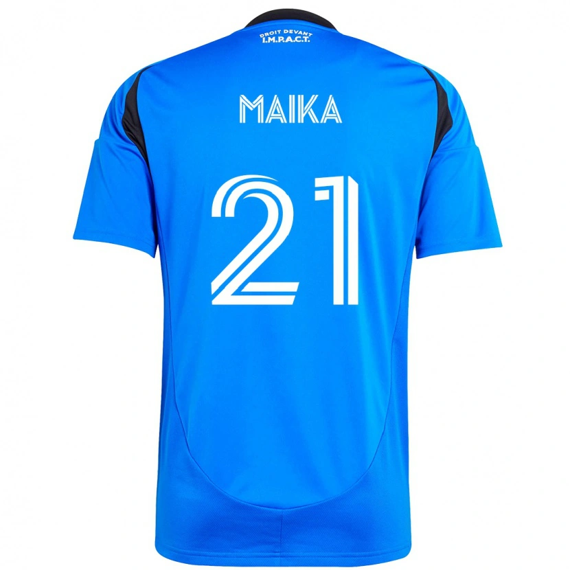 Danxen Kid Pouliot Maika #21 Dark Blue Black Home Jersey 2025/26 T-Shirt