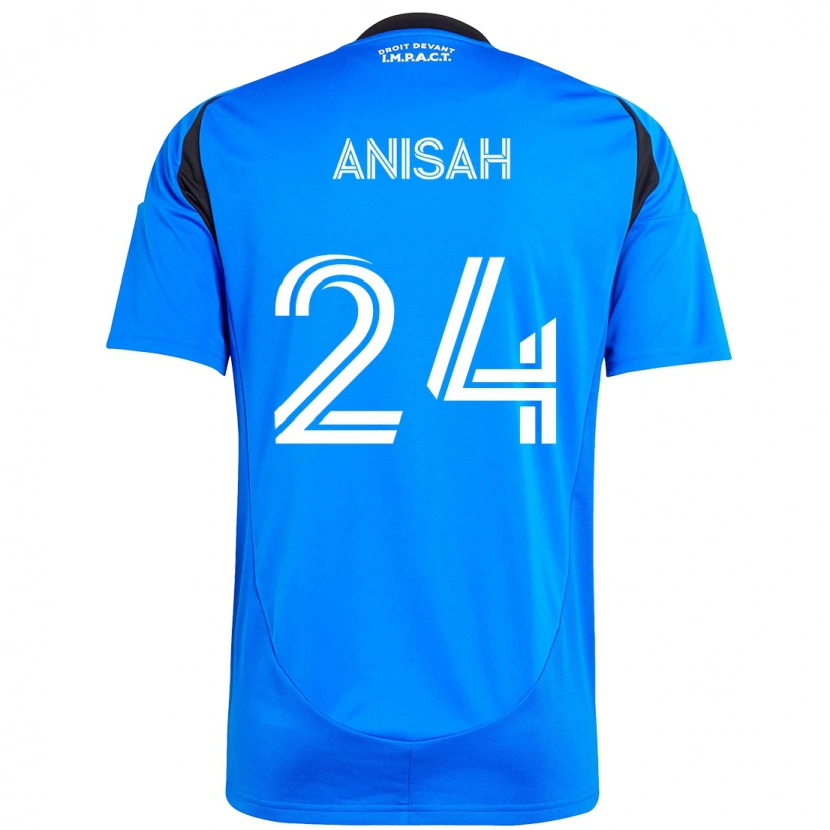 Danxen Kid Yusuf Anisah #24 Dark Blue Black Home Jersey 2025/26 T-Shirt