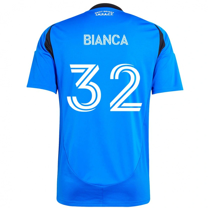 Danxen Kid Hanisch Bianca #32 Dark Blue Black Home Jersey 2025/26 T-Shirt