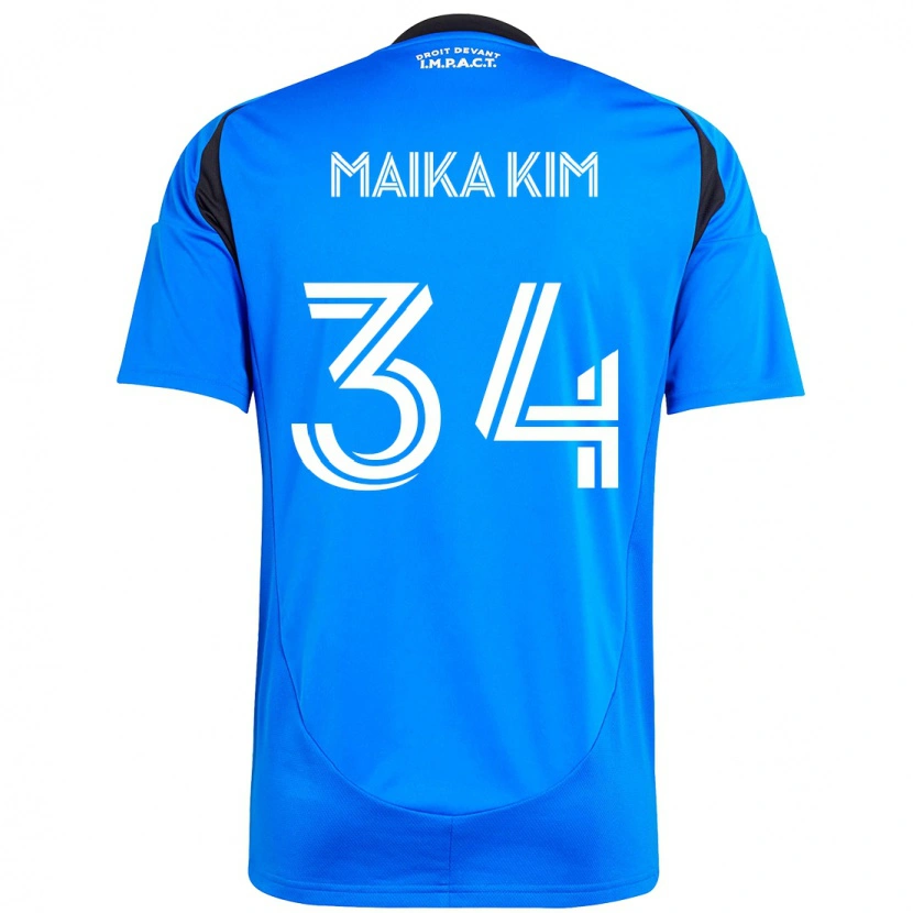 Danxen Kid Guerrier Maika Kim #34 Dark Blue Black Home Jersey 2025/26 T-Shirt