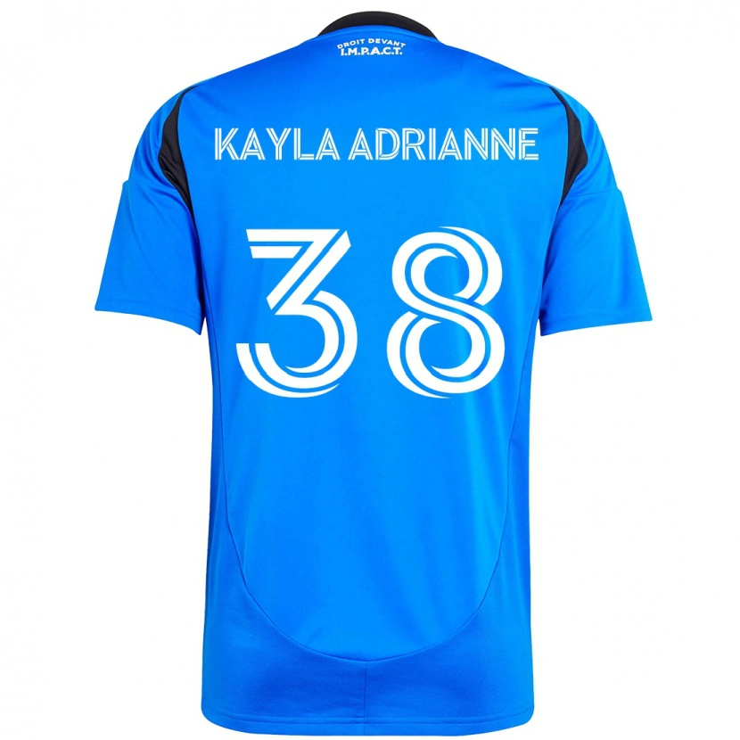 Danxen Kid Kamdem Kayla Adrianne #38 Dark Blue Black Home Jersey 2025/26 T-Shirt