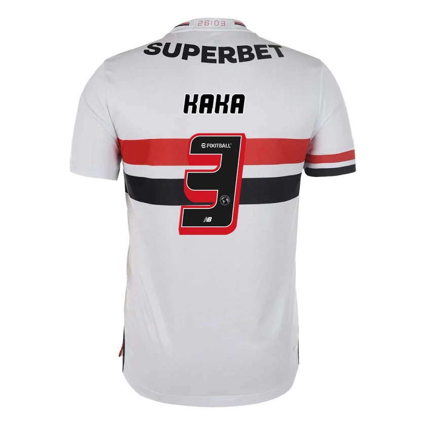 Danxen Kid Kaká #3 Red Black White Home Jersey 2025/26 T-Shirt