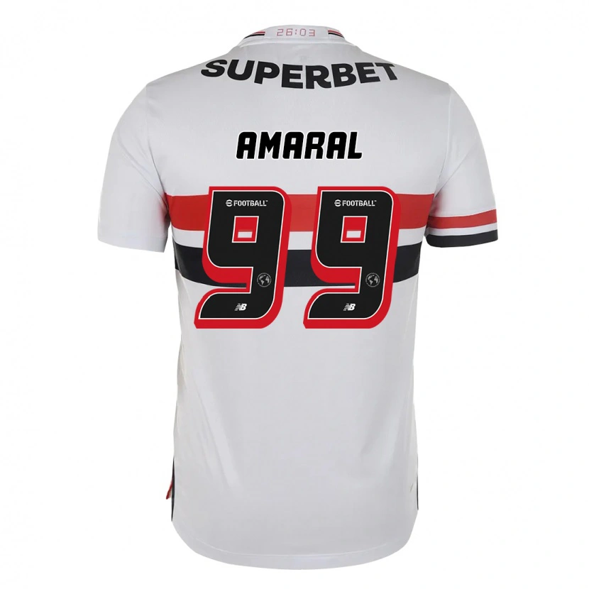 Danxen Kid Vitória Amaral #99 Red Black White Home Jersey 2025/26 T-Shirt