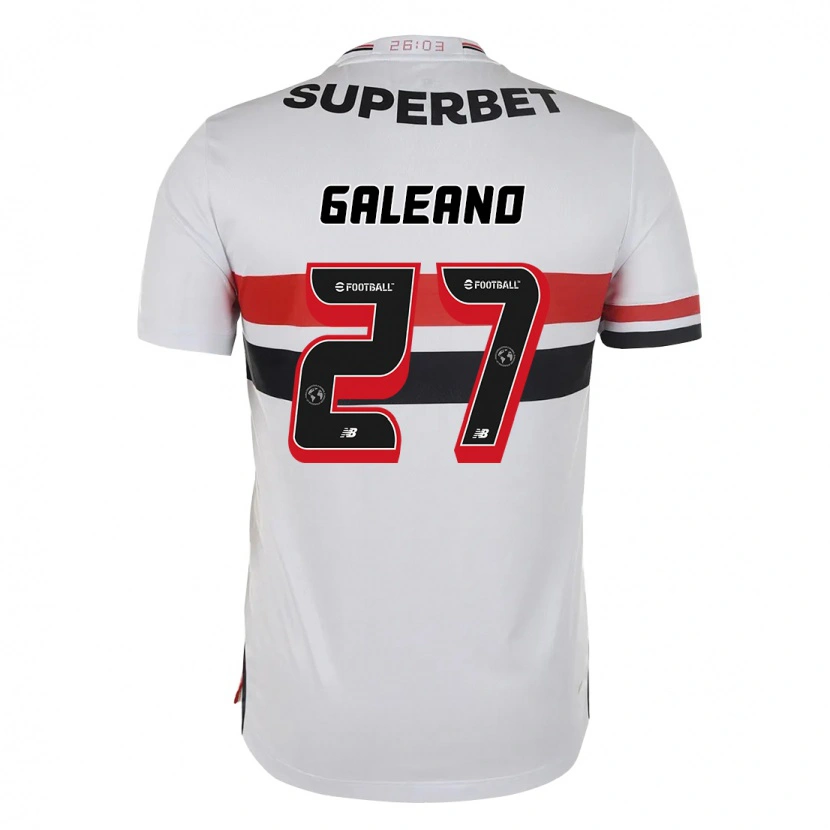 Danxen Kid Antonio Galeano #27 Red Black White Home Jersey 2025/26 T-Shirt