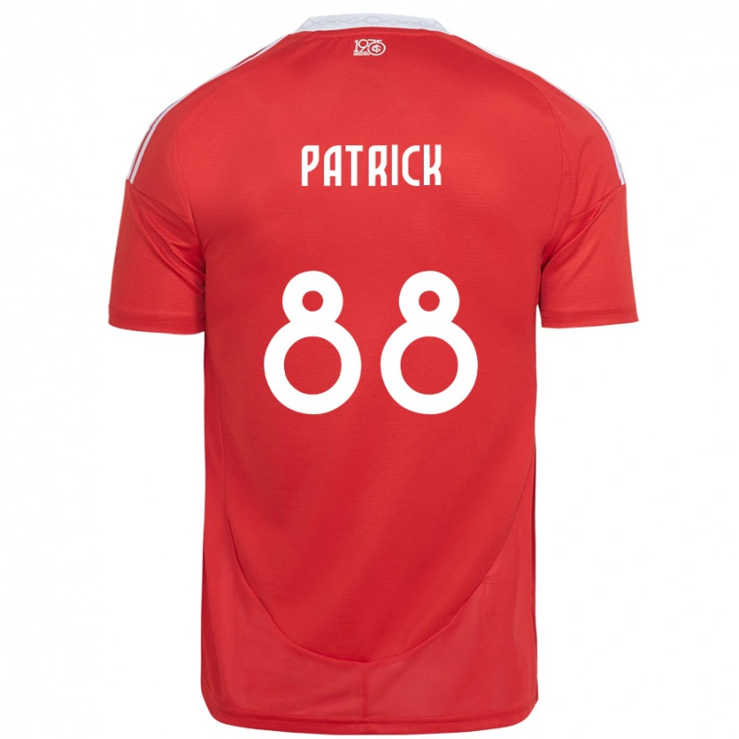 Danxen Kid Patrick #88 Red White Home Jersey 2025/26 T-Shirt