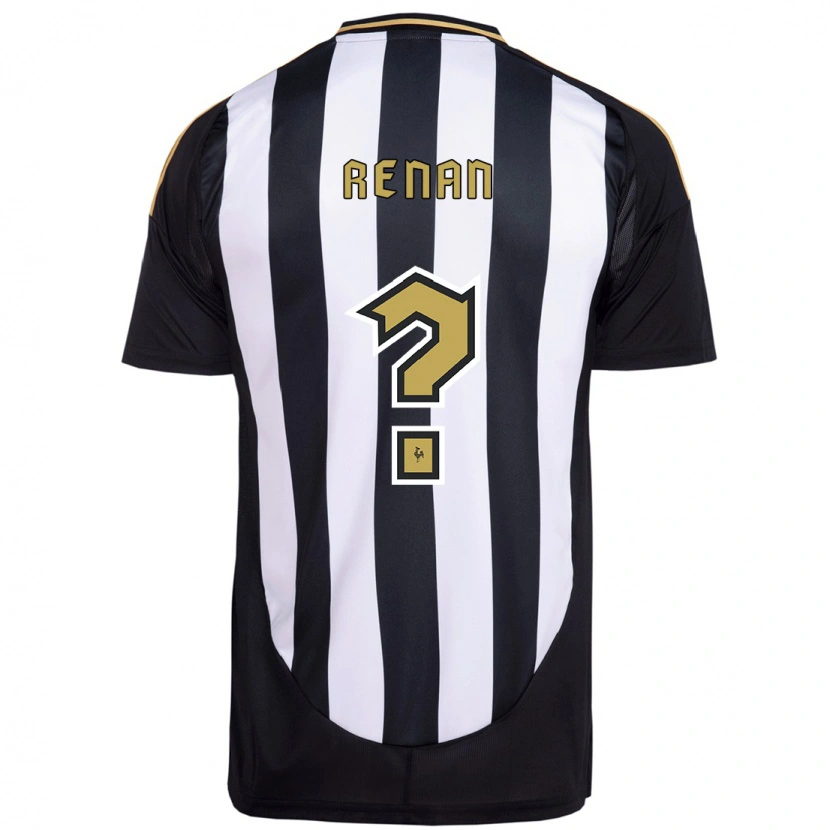 Danxen Kid Renan Santana #0 White Black Home Jersey 2025/26 T-Shirt