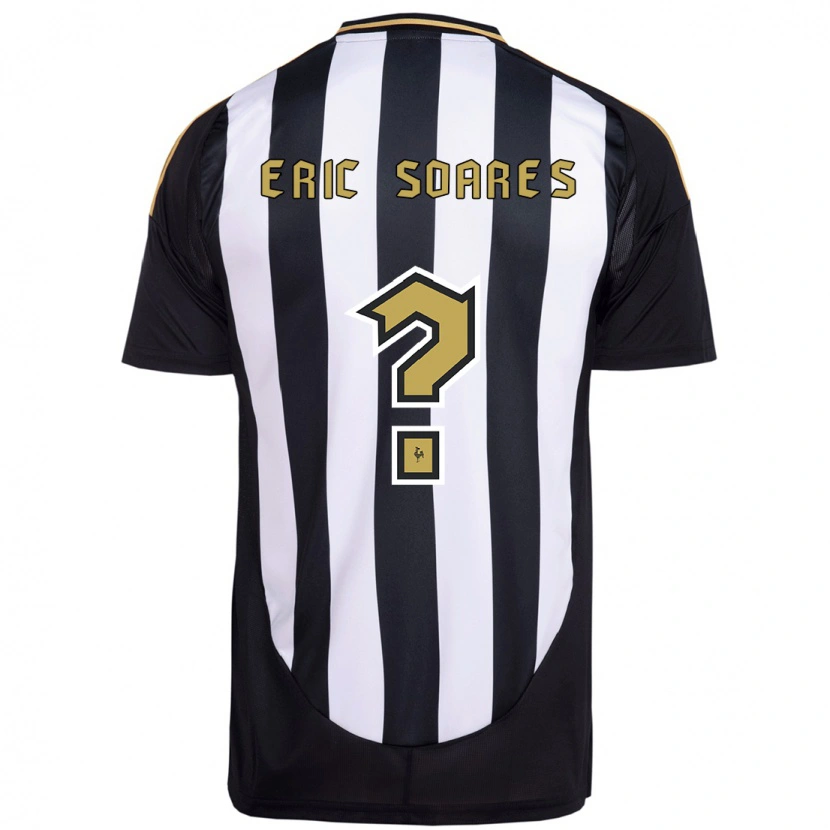 Danxen Kid Eric Soares #0 White Black Home Jersey 2025/26 T-Shirt