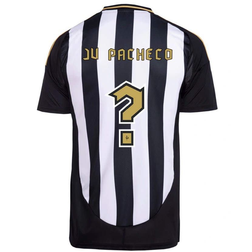 Danxen Kid Ju Pacheco #0 White Black Home Jersey 2025/26 T-Shirt