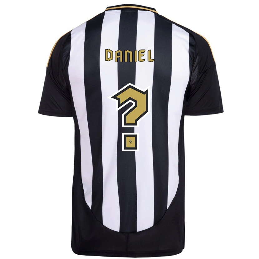 Danxen Kid Daniel #0 White Black Home Jersey 2025/26 T-Shirt