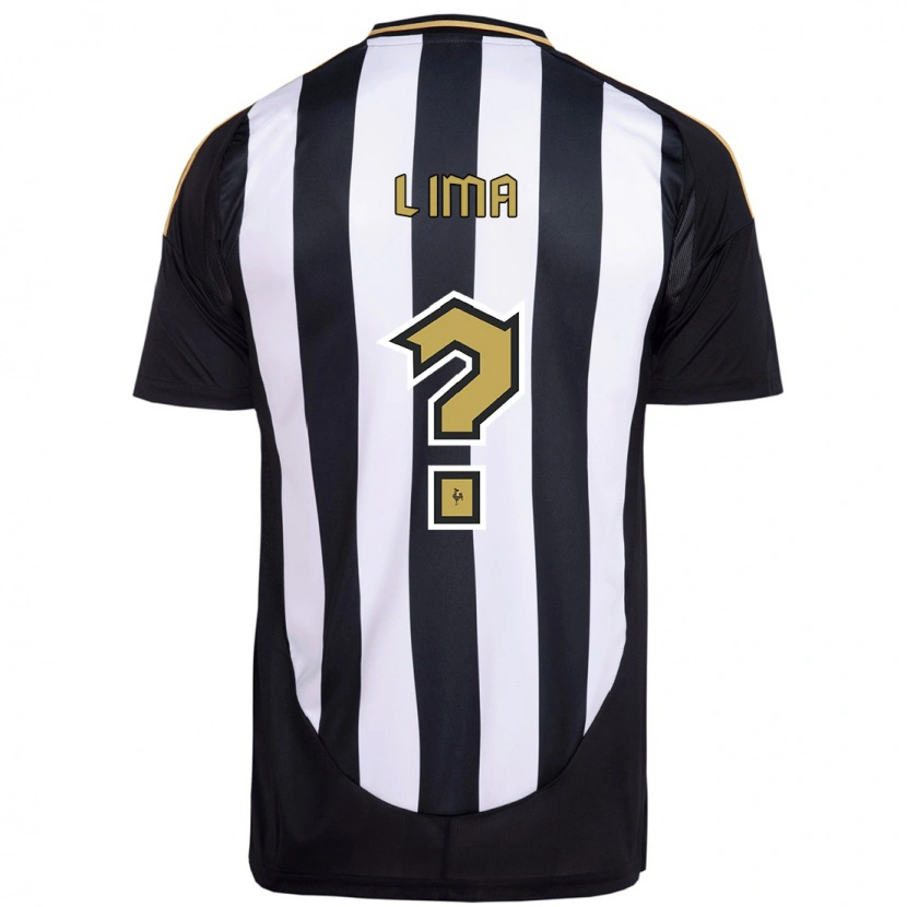 Danxen Kid Vitor Lima #0 White Black Home Jersey 2025/26 T-Shirt