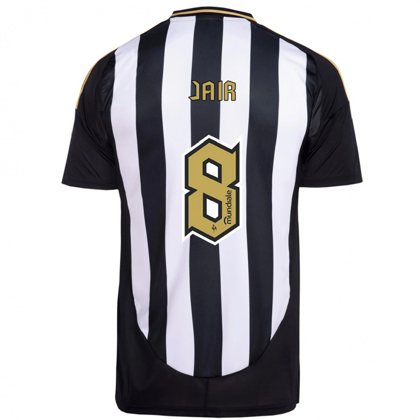 Danxen Kid Jair #8 White Black Home Jersey 2025/26 T-Shirt