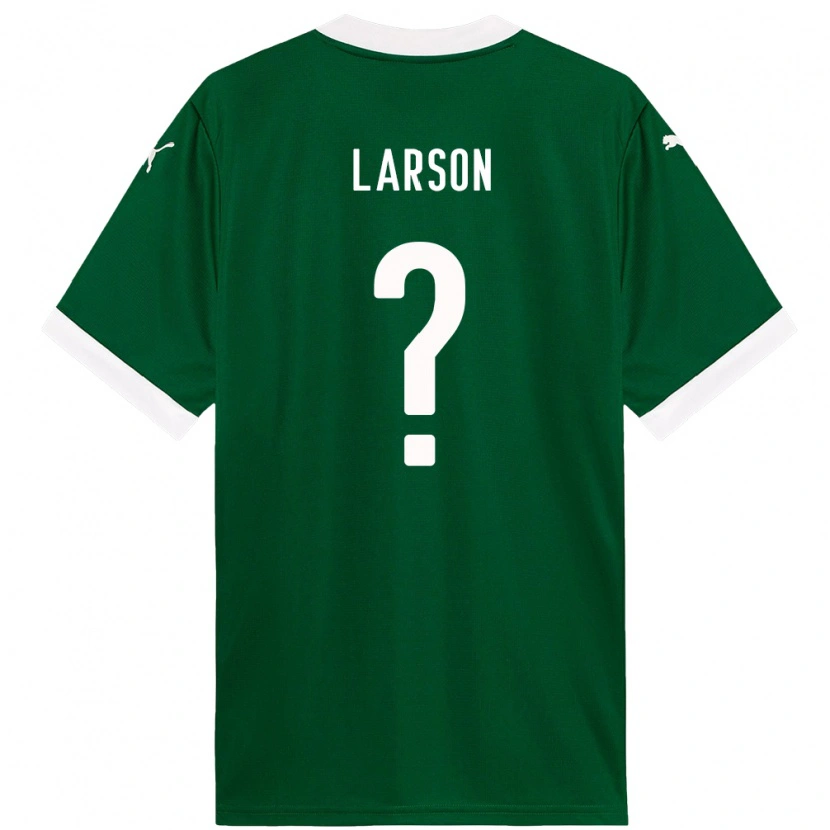 Danxen Kid Larson #0 Green White Home Jersey 2025/26 T-Shirt