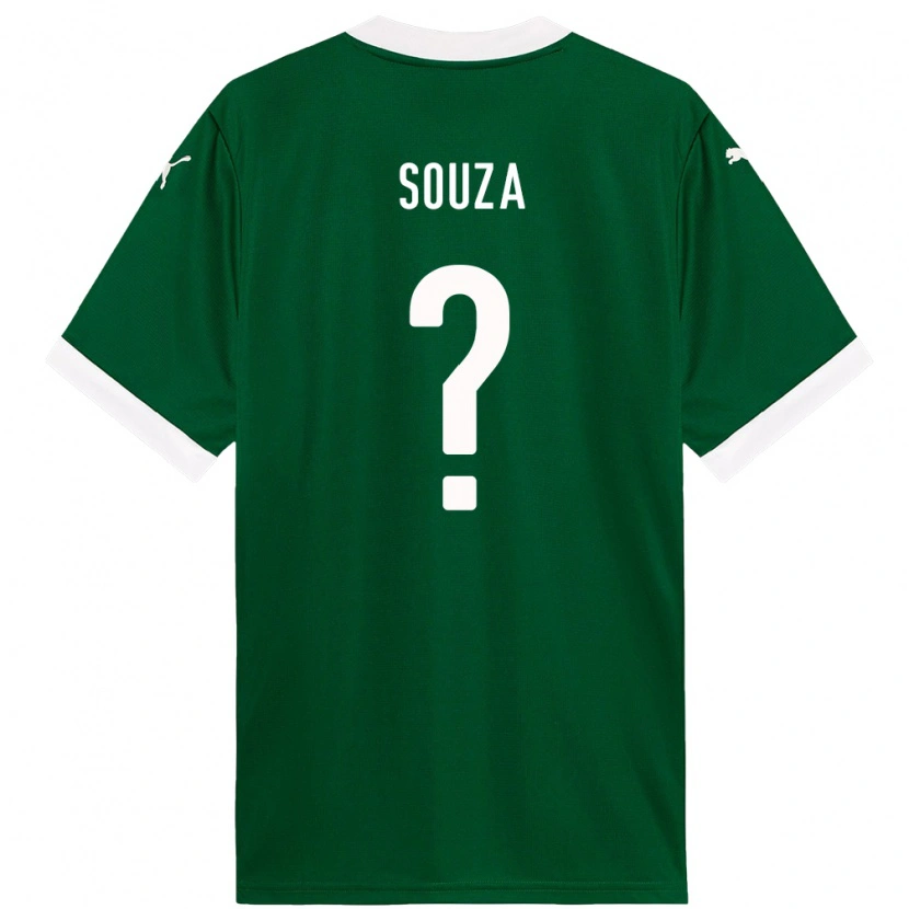 Danxen Kid Luiz Souza #0 Green White Home Jersey 2025/26 T-Shirt