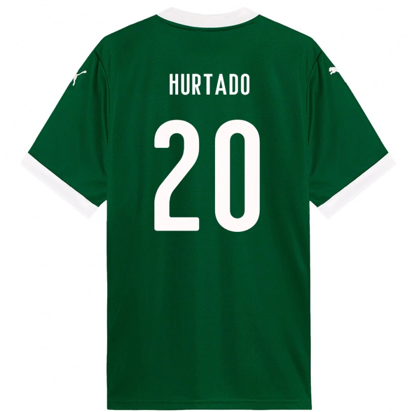 Danxen Kid Flavio Hurtado #20 Green White Home Jersey 2025/26 T-Shirt