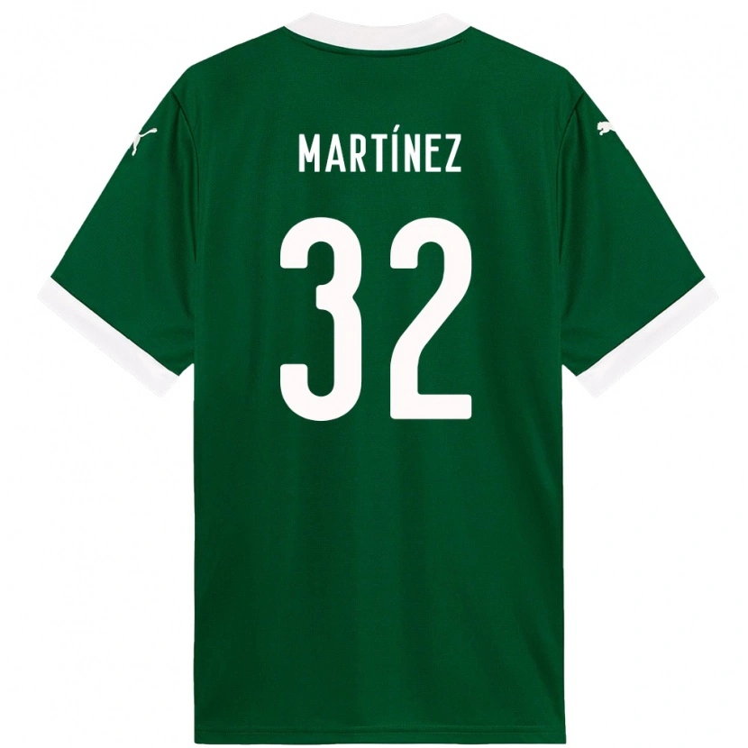 Danxen Kid Emiliano Martínez #32 Green White Home Jersey 2025/26 T-Shirt