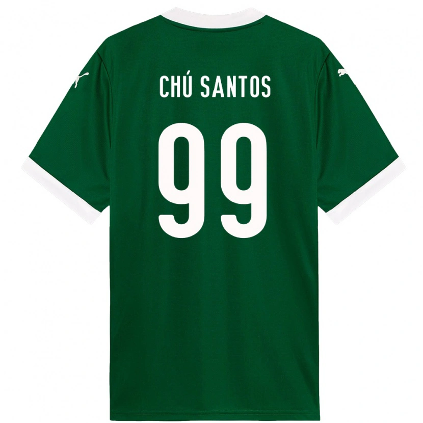 Danxen Kid Chú Santos #99 Green White Home Jersey 2025/26 T-Shirt