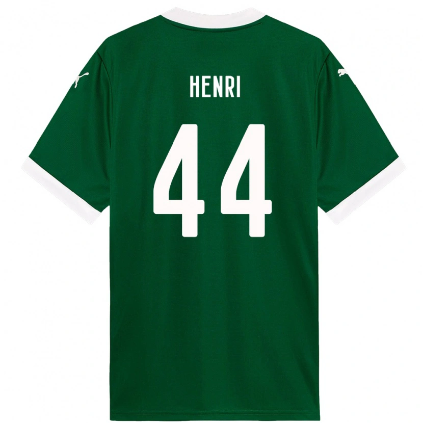 Danxen Kid Henri #44 Green White Home Jersey 2025/26 T-Shirt