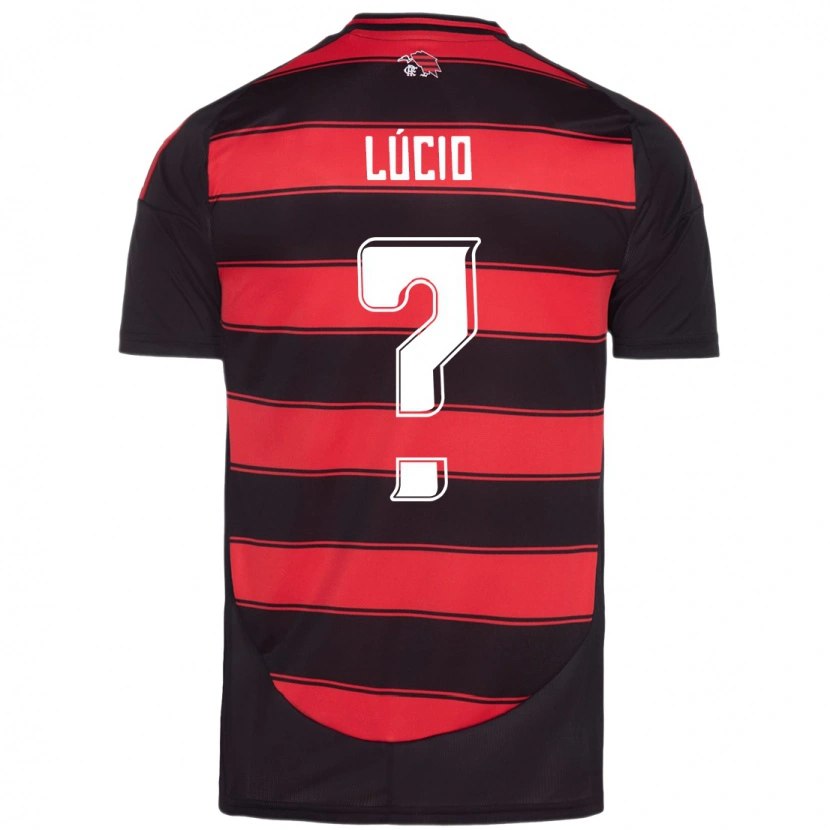 Danxen Kid Pablo Lúcio #0 Red Black Home Jersey 2025/26 T-Shirt