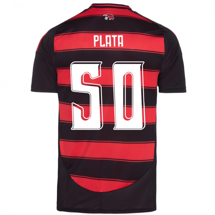 Danxen Kid Gonzalo Plata #50 Red Black Home Jersey 2025/26 T-Shirt