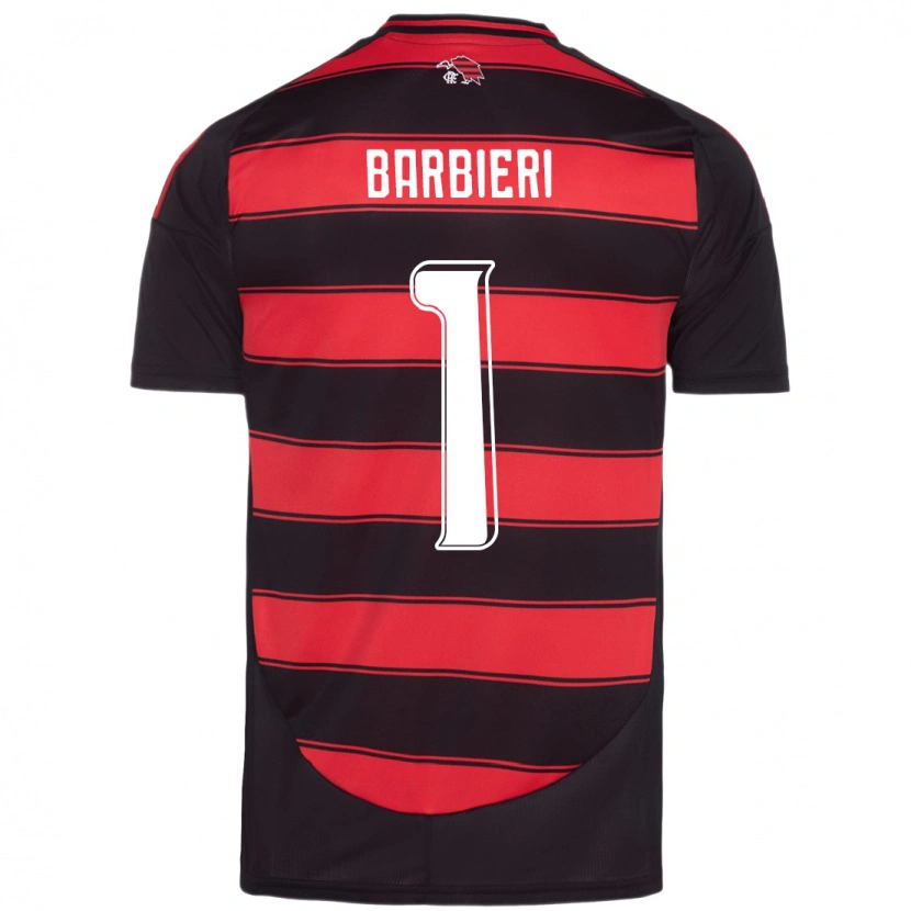 Danxen Kid Gabi Barbieri #1 Red Black Home Jersey 2025/26 T-Shirt