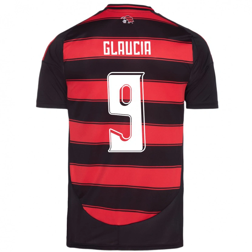 Danxen Kid Glaucia #9 Red Black Home Jersey 2025/26 T-Shirt