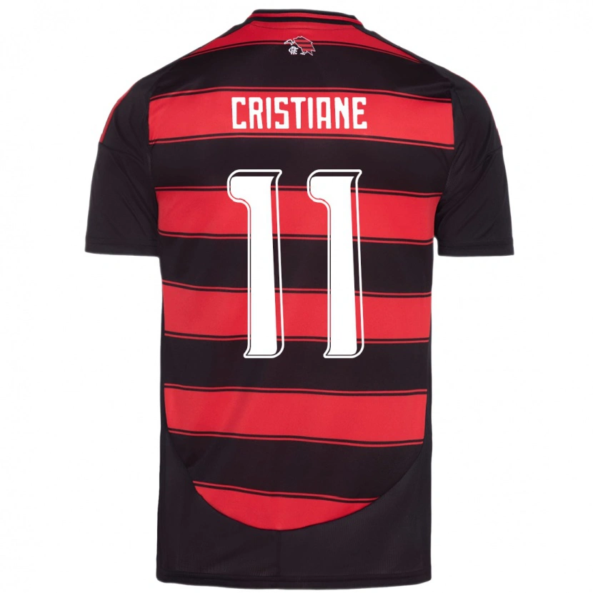 Danxen Kid Cristiane #11 Red Black Home Jersey 2025/26 T-Shirt