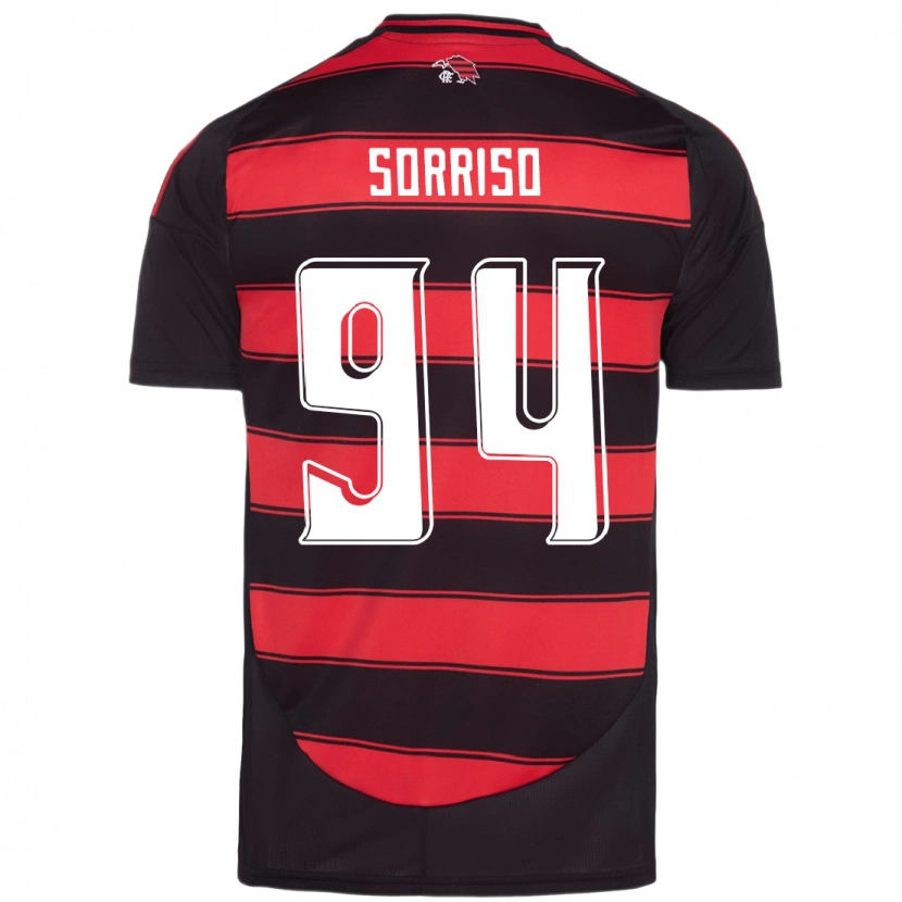 Danxen Kid Sorriso #94 Red Black Home Jersey 2025/26 T-Shirt