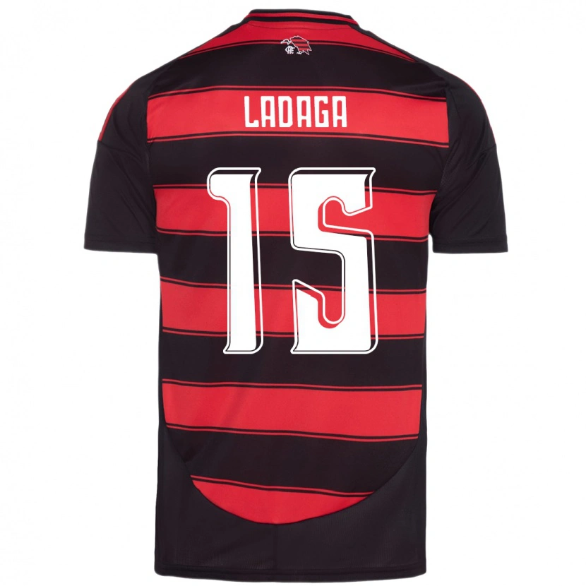 Danxen Kid Carol Ladaga #15 Red Black Home Jersey 2025/26 T-Shirt