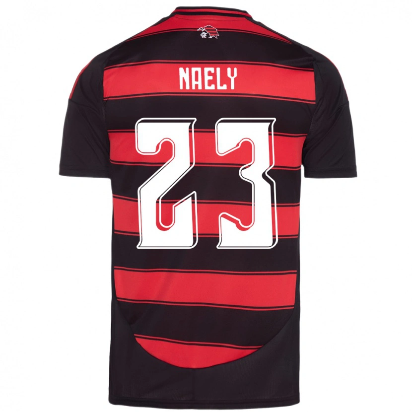 Danxen Kid Naely #23 Red Black Home Jersey 2025/26 T-Shirt