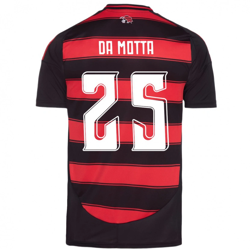 Danxen Kid Piris Da Motta #25 Red Black Home Jersey 2025/26 T-Shirt