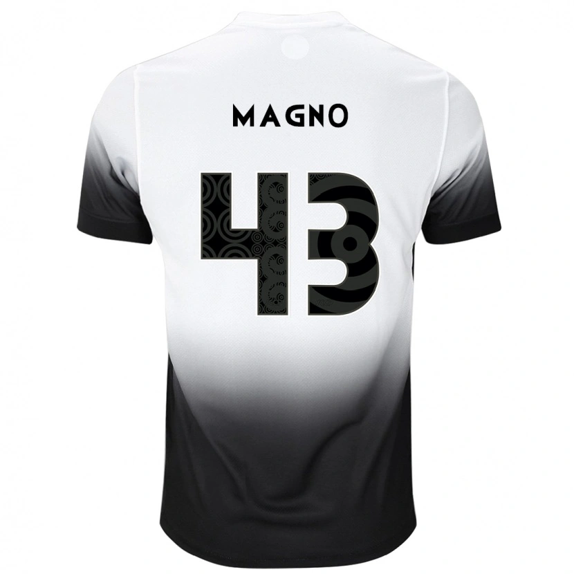 Danxen Kid Talles Magno #43 White Black Home Jersey 2025/26 T-Shirt