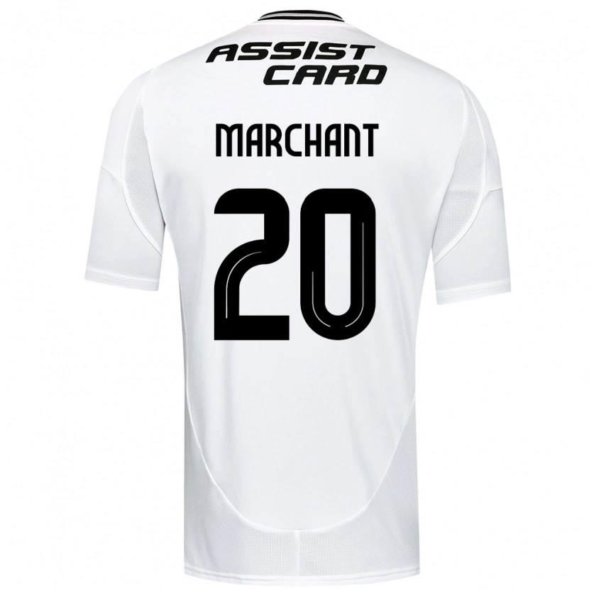 Danxen Kid Francisco Marchant #20 Black White Yellow Home Jersey 2025/26 T-Shirt