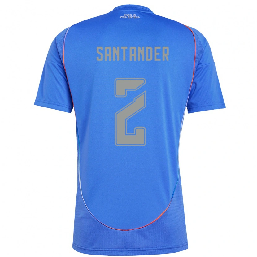 Danxen Kid Constanza Santander #2 Sky Blue Home Jersey 2025/26 T-Shirt