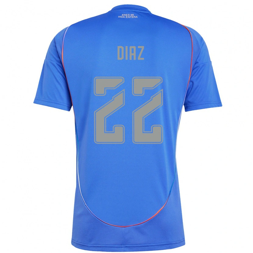 Danxen Kid Valentina Díaz #22 Sky Blue Home Jersey 2025/26 T-Shirt