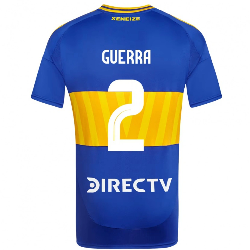 Danxen Kid Maylen Guerra #2 Royal Blue Yellow Home Jersey 2025/26 T-Shirt